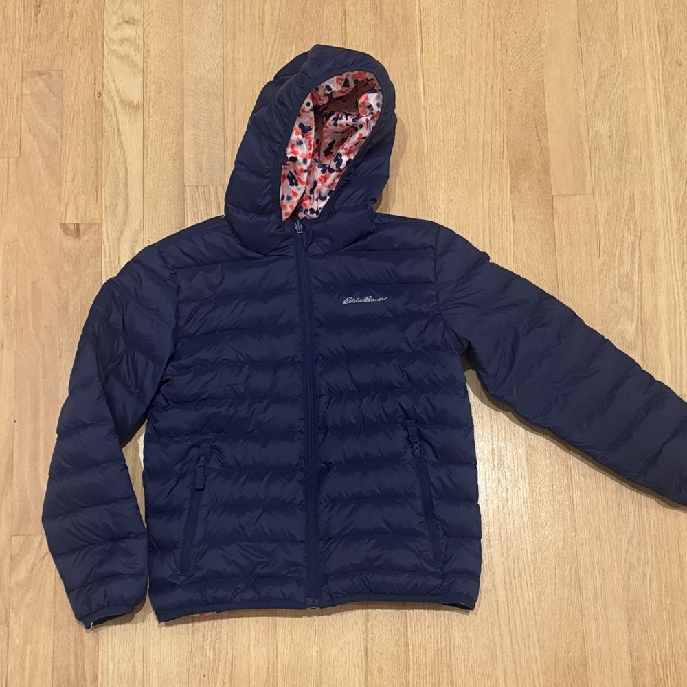 Reversible Eddie Bauer Girls Puffer Jacket